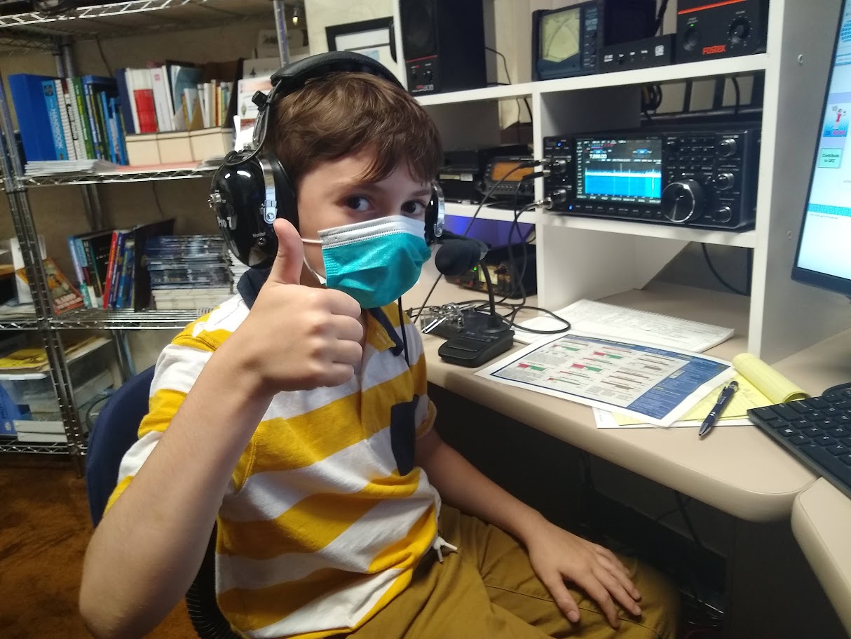 Max at a radio shack